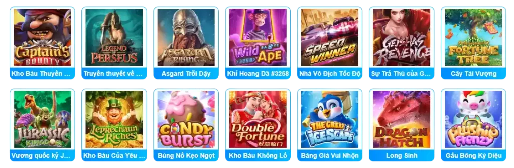 Banner trò chơi nổi bật trên 777X với nhiều chủ đề được cập nhật thường xuyên.